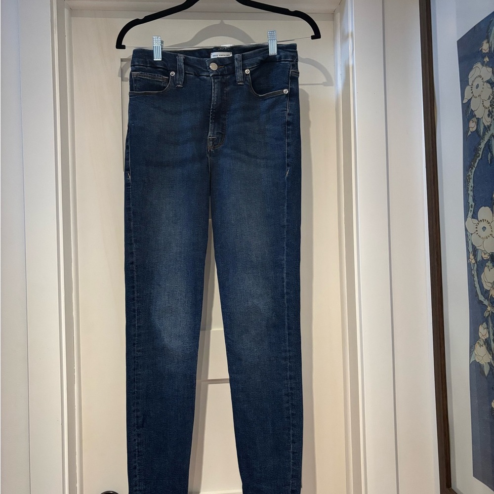 Good American Indigo Skinny Jeans